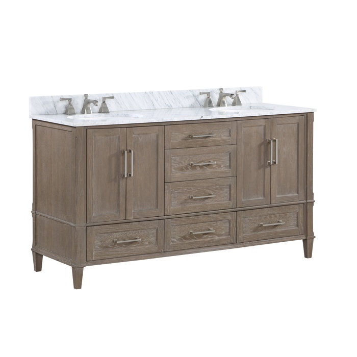Bemma Montauk 60" Double Bathroom Vanity Set Perigold
